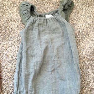 Jamie Kay Stella Playsuit in Sage 1y